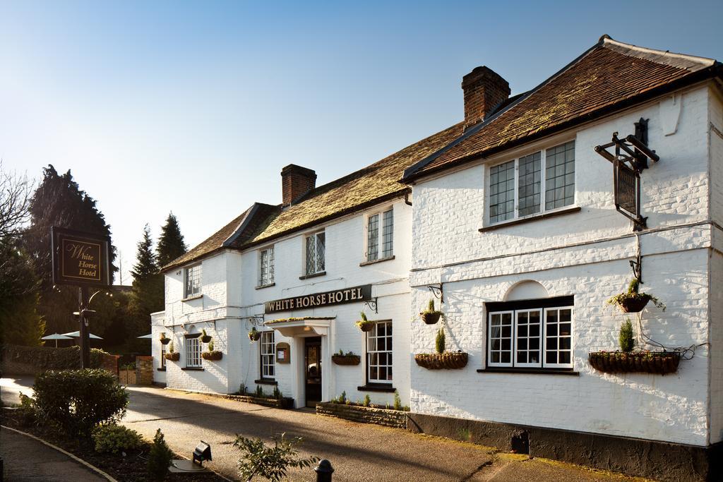 Отель The White Horse Хертингфордбери Экстерьер фото